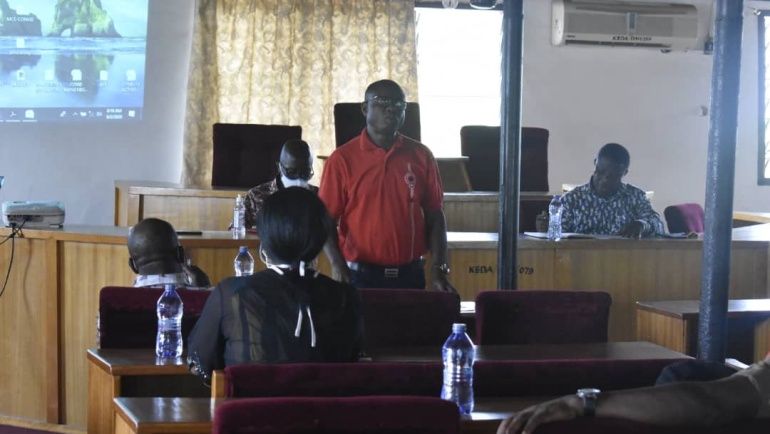 Kwabre East Municipal Public Health Emergency Committee of COVID 19 inaugurated at Mamponteng