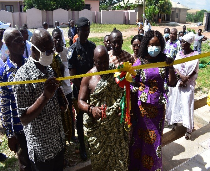 MUNICIPAL CHIEF EXECUTIVE (MCE) COMMISSIONED THREE (3) PROJECTS.