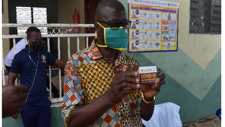 KWABRE EAST MUNICIPAL HEALTH DIRECTORATE LAUNCHES COVID-19 VACCINATION PROGRAMME
