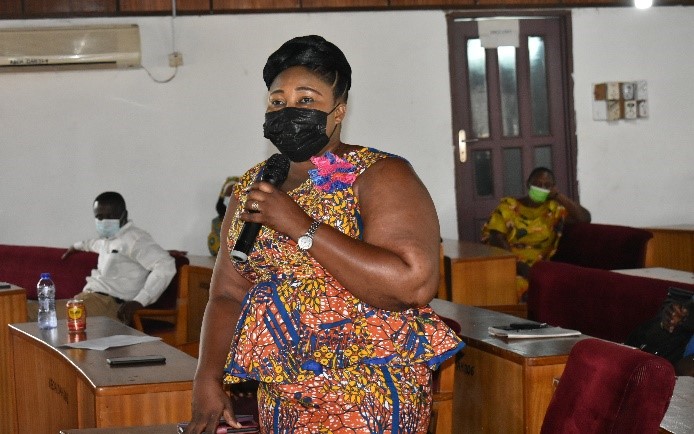 COMMUNITY ENTRY BY REPRESENTATIVES FROM THE OFFICE OF THE SECOND LADY OF GHANA.