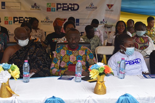 THE LAUNCHING OF ‘PERD’ (PROMOTING EQAL RIGHTS FOR WOMEN AND GIRLS WITH DISABILTY), AND SUPPORT FOR PERSONS WITH DISABILITY IN GHANA