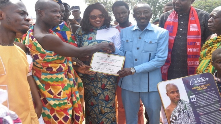 THE 38TH FARMER’S DAY CELEBRATION AT BAMPENASE IN THE KWABRE EAST MUNICIPAL ASSEMBLY