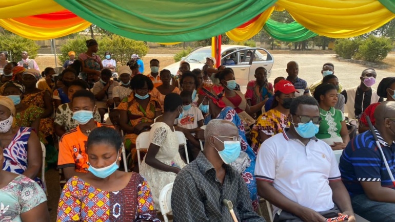 INTERNATIONAL DAY OF DISABILITY, LAUNCHING OF ‘PERD” (PROMOTING EQUAL RIGHTS FOR WOMEN AND GIRLS WITH DISABILTY), AND SUPPORT FOR PERSONS WITH DISABILITY. AT THE FORECOURT OF KWABRE EAST MUNICIPAL ASSEMBLY WITH THE THEME: “LEADERSHIP AND PARTICIPATION OF PERSONS WITH DISABILITIES TOWARDS AN INCLUSIVE, ACCESSIBLE AND SUSTAINBLE POST COVID-19 WORLD”.